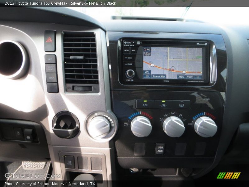 Silver Sky Metallic / Black 2013 Toyota Tundra TSS CrewMax