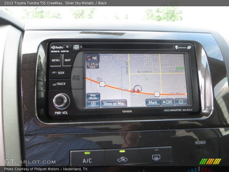Silver Sky Metallic / Black 2013 Toyota Tundra TSS CrewMax