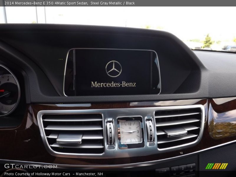 Steel Gray Metallic / Black 2014 Mercedes-Benz E 350 4Matic Sport Sedan