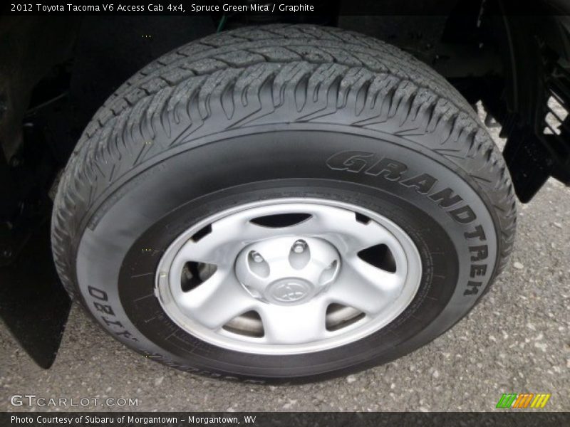Spruce Green Mica / Graphite 2012 Toyota Tacoma V6 Access Cab 4x4