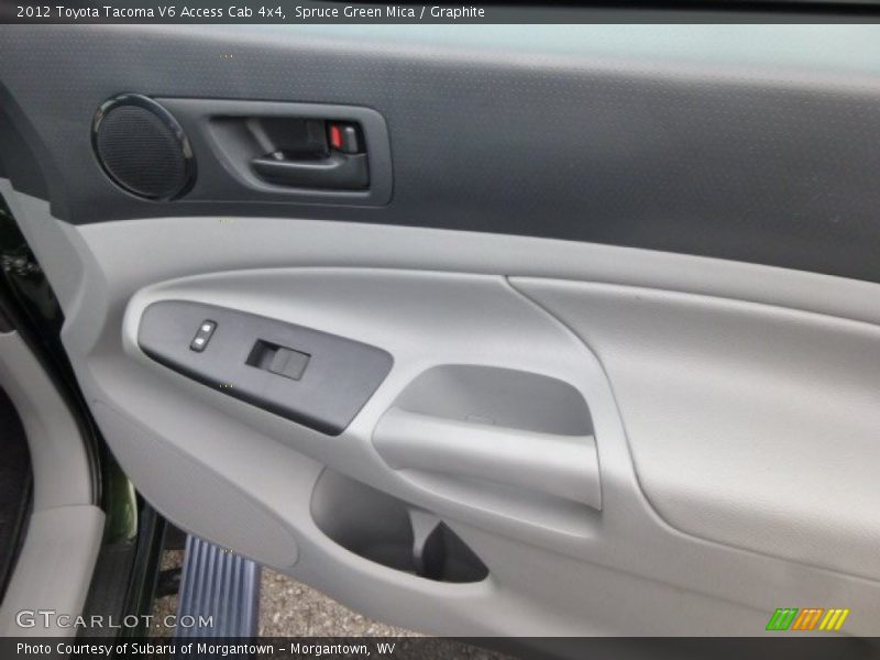 Spruce Green Mica / Graphite 2012 Toyota Tacoma V6 Access Cab 4x4