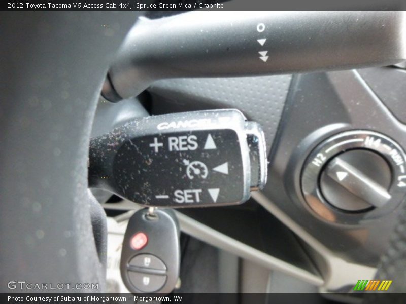 Spruce Green Mica / Graphite 2012 Toyota Tacoma V6 Access Cab 4x4