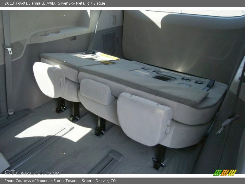 Silver Sky Metallic / Bisque 2013 Toyota Sienna LE AWD