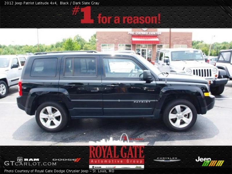 Black / Dark Slate Gray 2012 Jeep Patriot Latitude 4x4