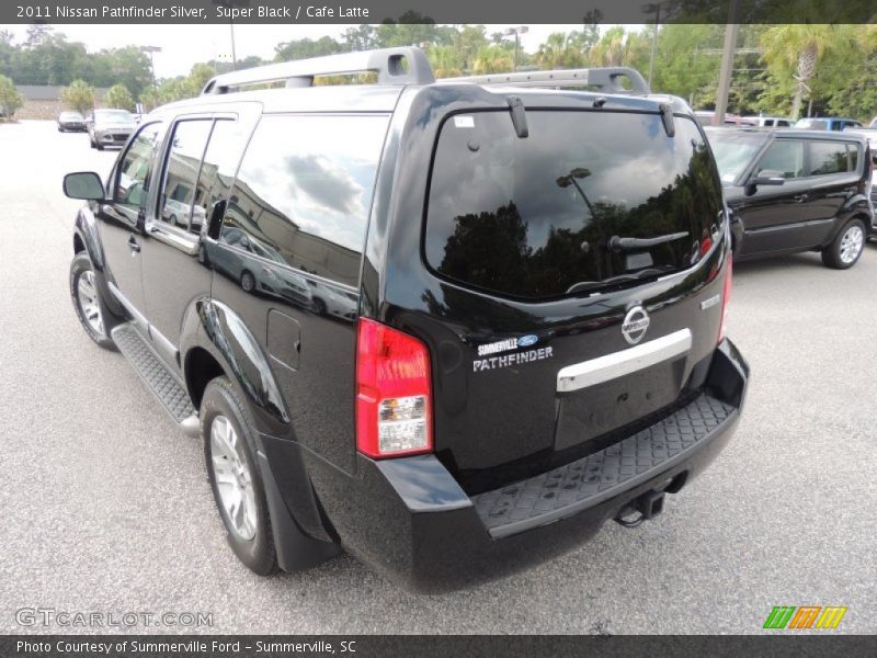 Super Black / Cafe Latte 2011 Nissan Pathfinder Silver