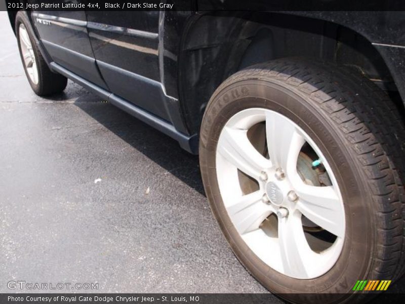 Black / Dark Slate Gray 2012 Jeep Patriot Latitude 4x4