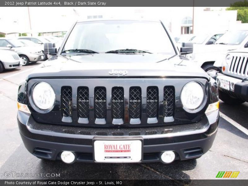 Black / Dark Slate Gray 2012 Jeep Patriot Latitude 4x4
