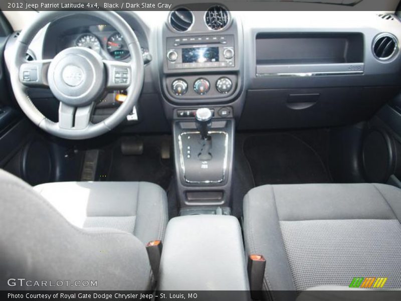 Black / Dark Slate Gray 2012 Jeep Patriot Latitude 4x4
