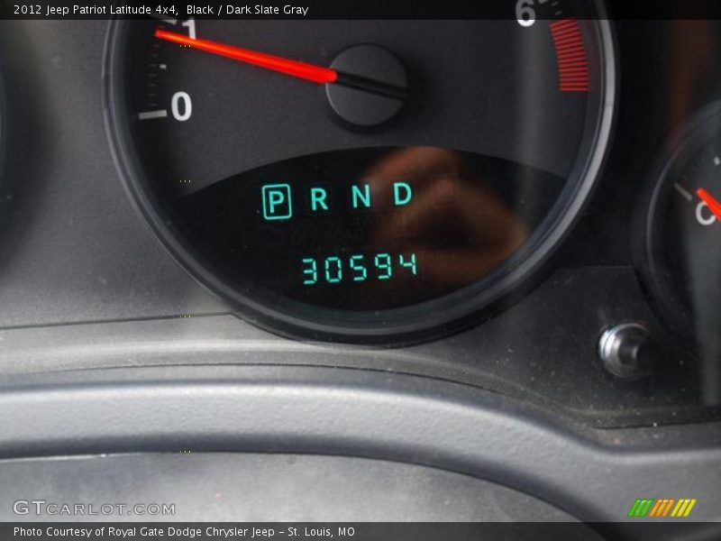 Black / Dark Slate Gray 2012 Jeep Patriot Latitude 4x4