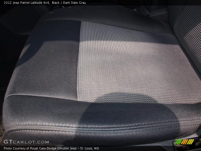 Black / Dark Slate Gray 2012 Jeep Patriot Latitude 4x4
