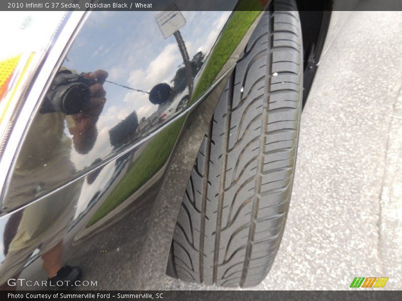 Obsidian Black / Wheat 2010 Infiniti G 37 Sedan