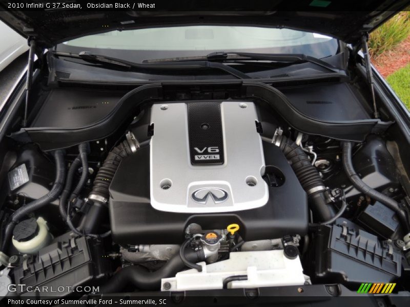Obsidian Black / Wheat 2010 Infiniti G 37 Sedan