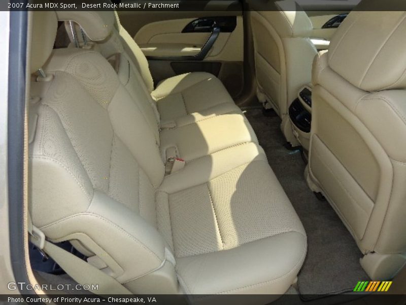 Desert Rock Metallic / Parchment 2007 Acura MDX Sport