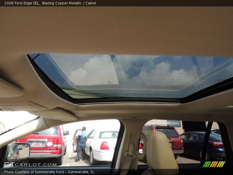 Blazing Copper Metallic / Camel 2008 Ford Edge SEL