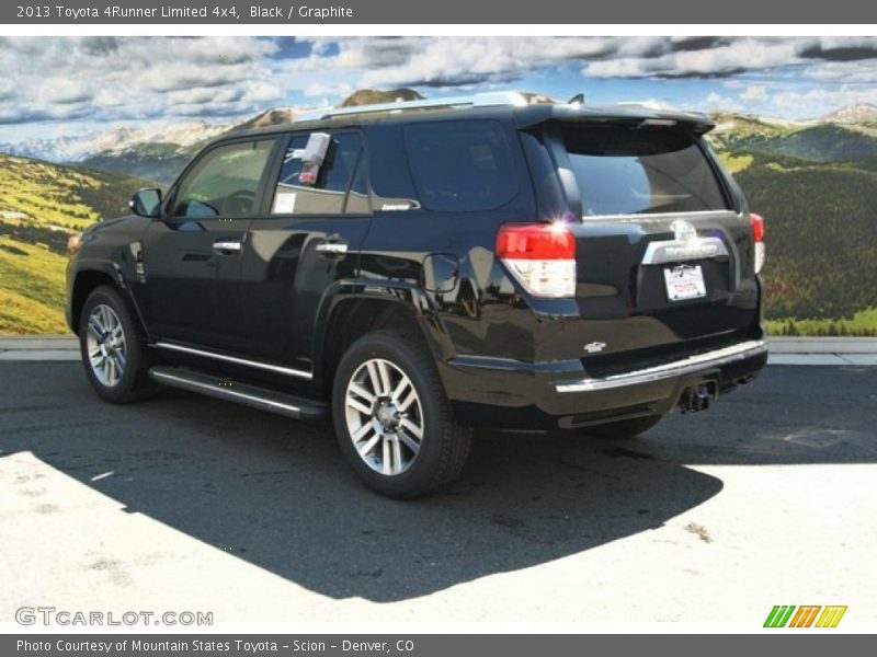 Black / Graphite 2013 Toyota 4Runner Limited 4x4