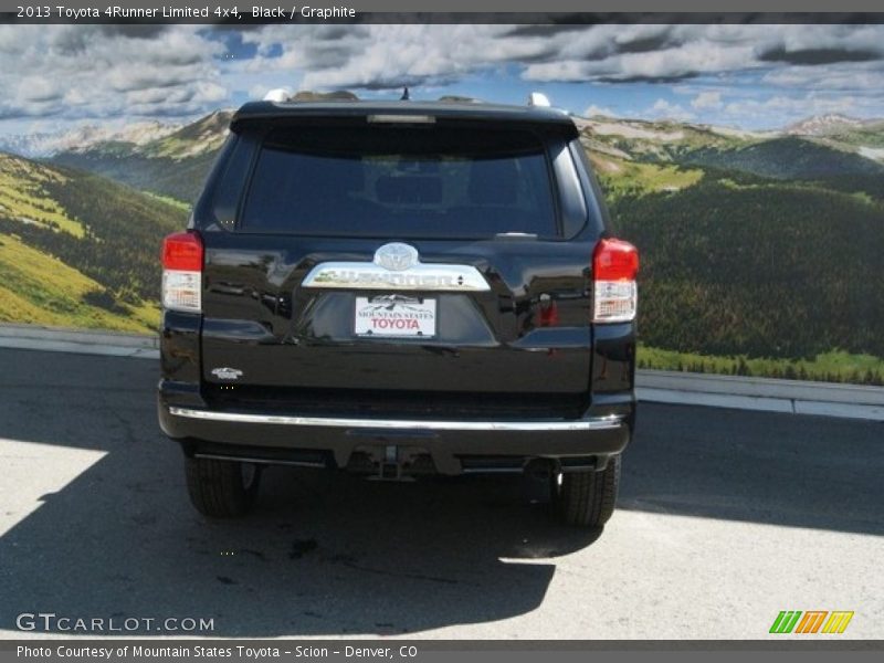 Black / Graphite 2013 Toyota 4Runner Limited 4x4