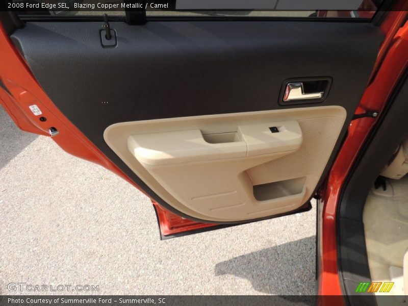 Blazing Copper Metallic / Camel 2008 Ford Edge SEL