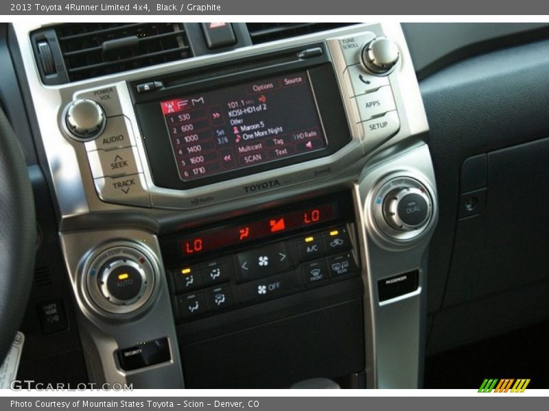 Black / Graphite 2013 Toyota 4Runner Limited 4x4