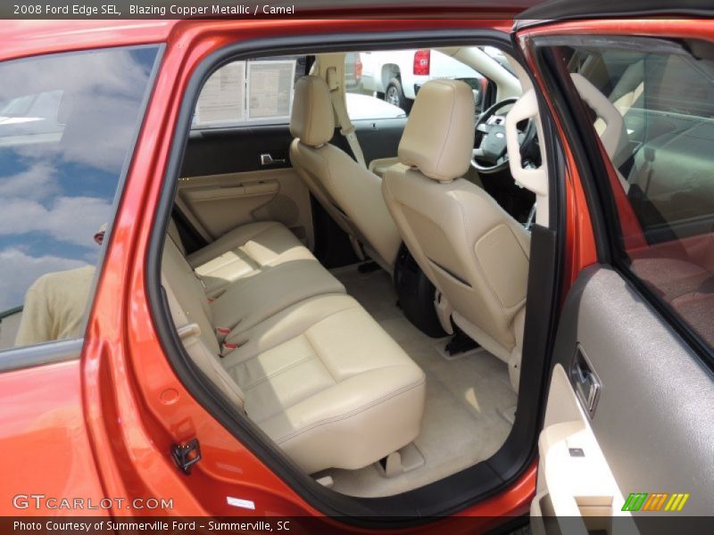 Blazing Copper Metallic / Camel 2008 Ford Edge SEL