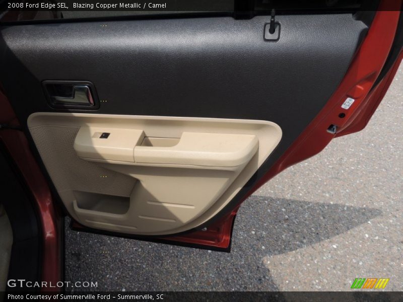 Blazing Copper Metallic / Camel 2008 Ford Edge SEL