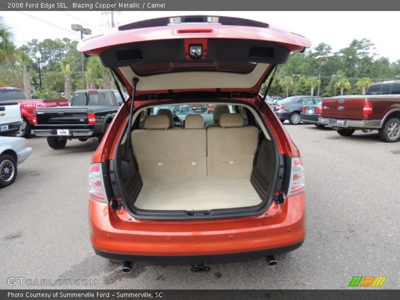 Blazing Copper Metallic / Camel 2008 Ford Edge SEL