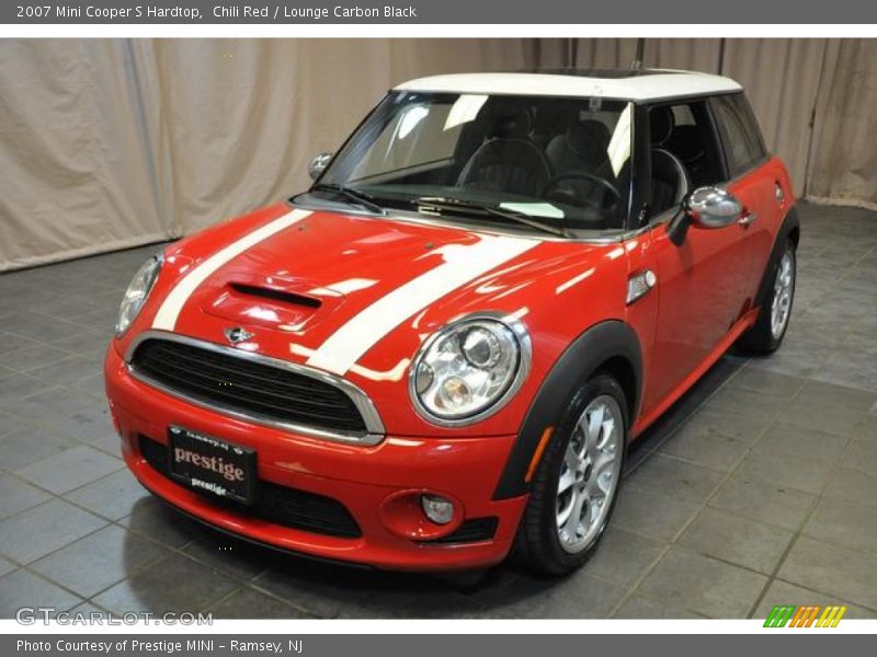 Chili Red / Lounge Carbon Black 2007 Mini Cooper S Hardtop