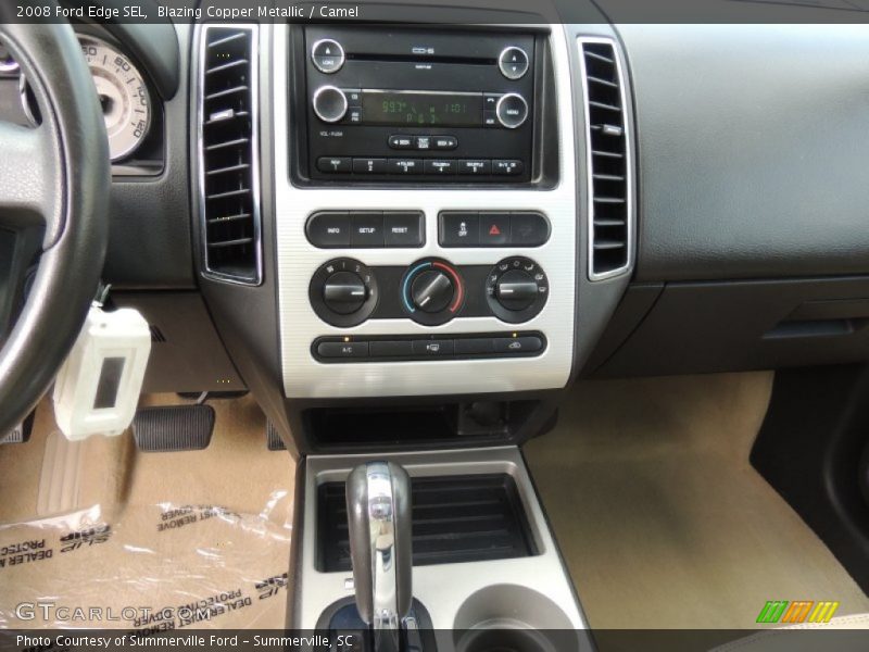 Blazing Copper Metallic / Camel 2008 Ford Edge SEL