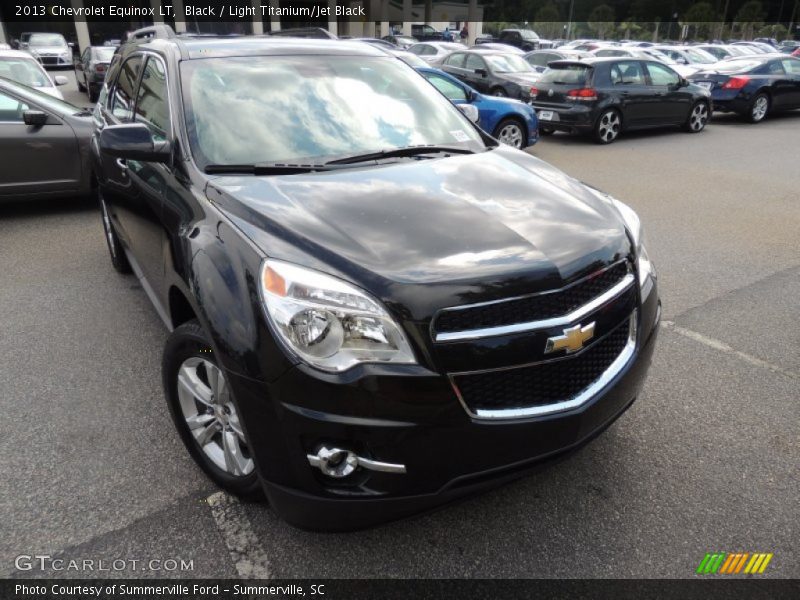 Black / Light Titanium/Jet Black 2013 Chevrolet Equinox LT