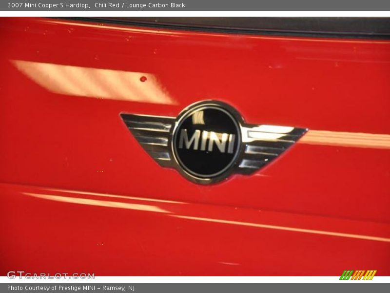 Chili Red / Lounge Carbon Black 2007 Mini Cooper S Hardtop