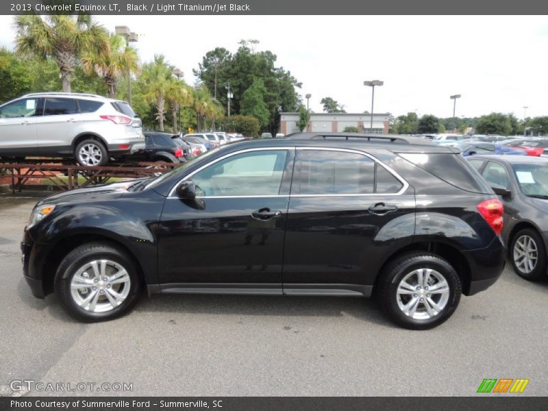 Black / Light Titanium/Jet Black 2013 Chevrolet Equinox LT