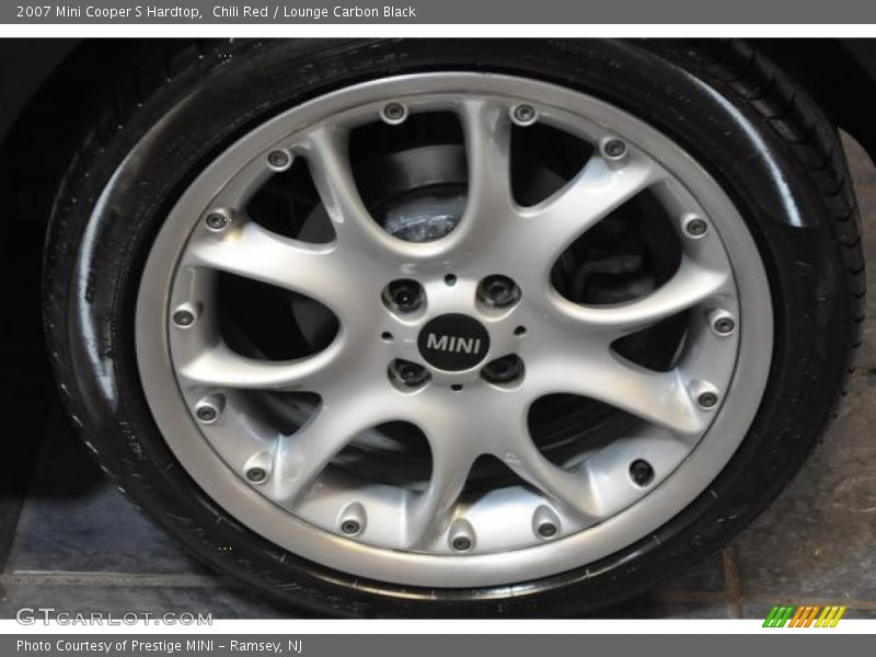 Chili Red / Lounge Carbon Black 2007 Mini Cooper S Hardtop