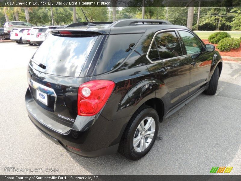 Black / Light Titanium/Jet Black 2013 Chevrolet Equinox LT