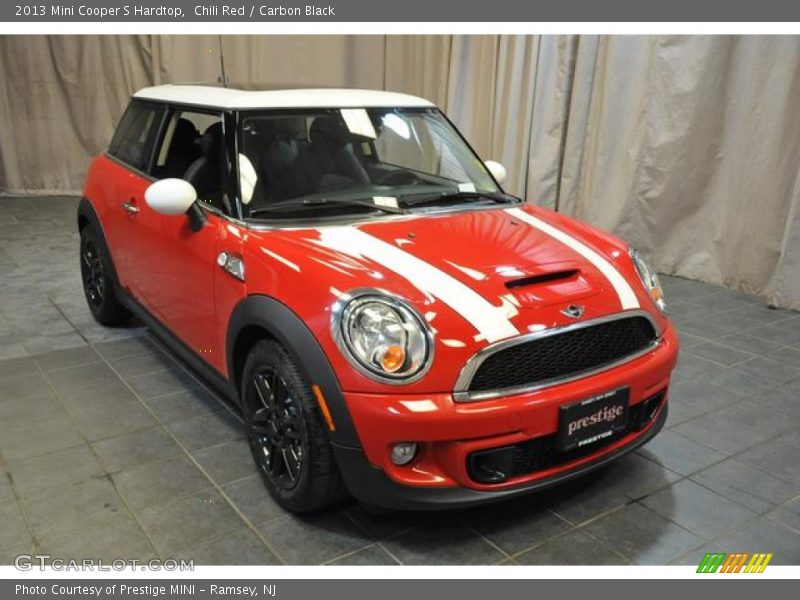 Chili Red / Carbon Black 2013 Mini Cooper S Hardtop