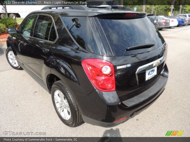 Black / Light Titanium/Jet Black 2013 Chevrolet Equinox LT