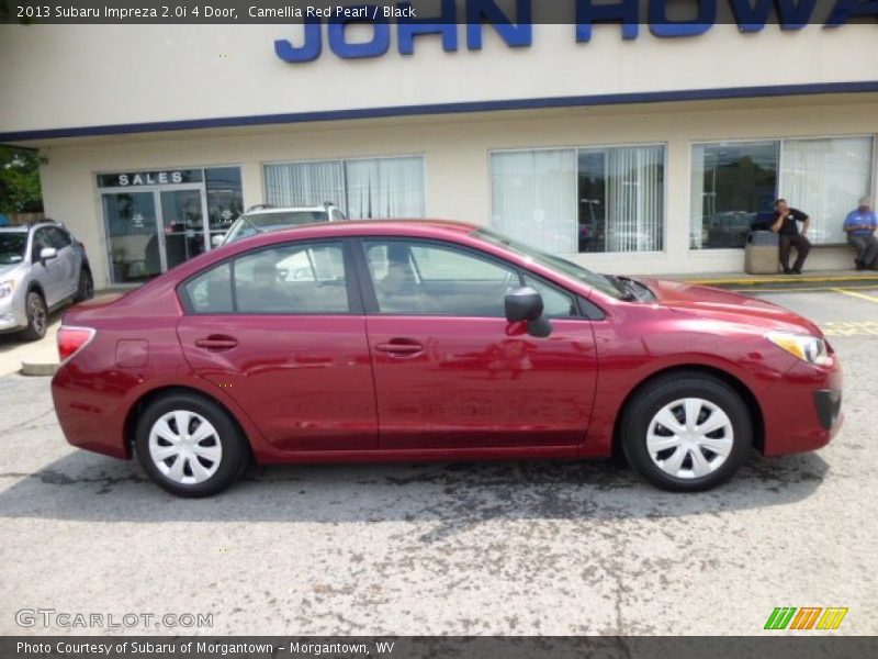 Camellia Red Pearl / Black 2013 Subaru Impreza 2.0i 4 Door