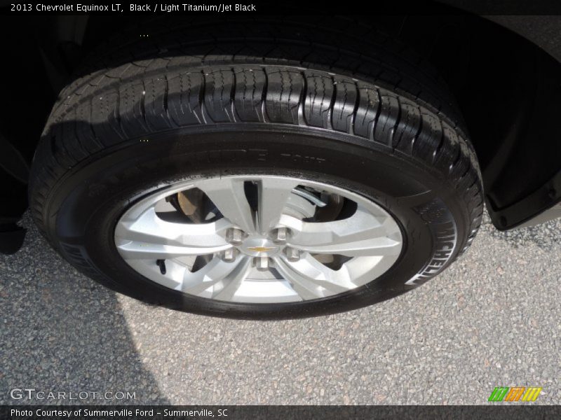 Black / Light Titanium/Jet Black 2013 Chevrolet Equinox LT