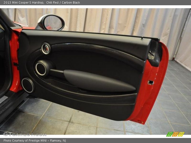 Chili Red / Carbon Black 2013 Mini Cooper S Hardtop