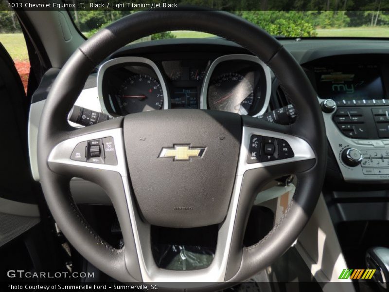 Black / Light Titanium/Jet Black 2013 Chevrolet Equinox LT