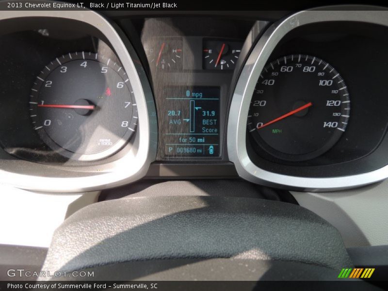 Black / Light Titanium/Jet Black 2013 Chevrolet Equinox LT