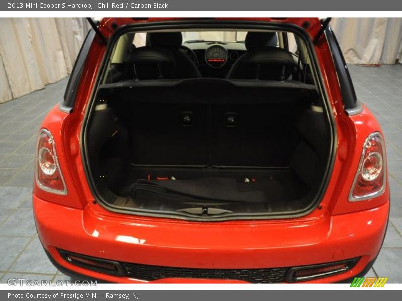 Chili Red / Carbon Black 2013 Mini Cooper S Hardtop