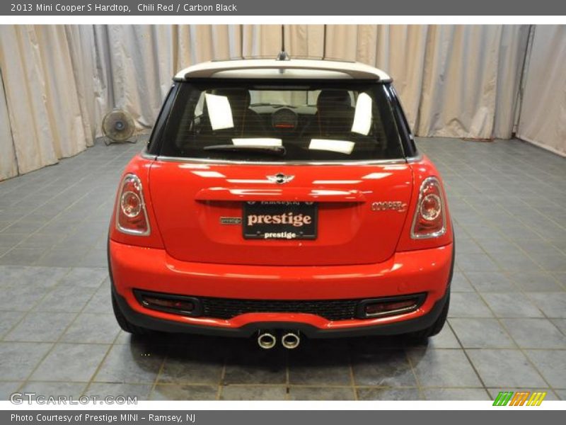 Chili Red / Carbon Black 2013 Mini Cooper S Hardtop