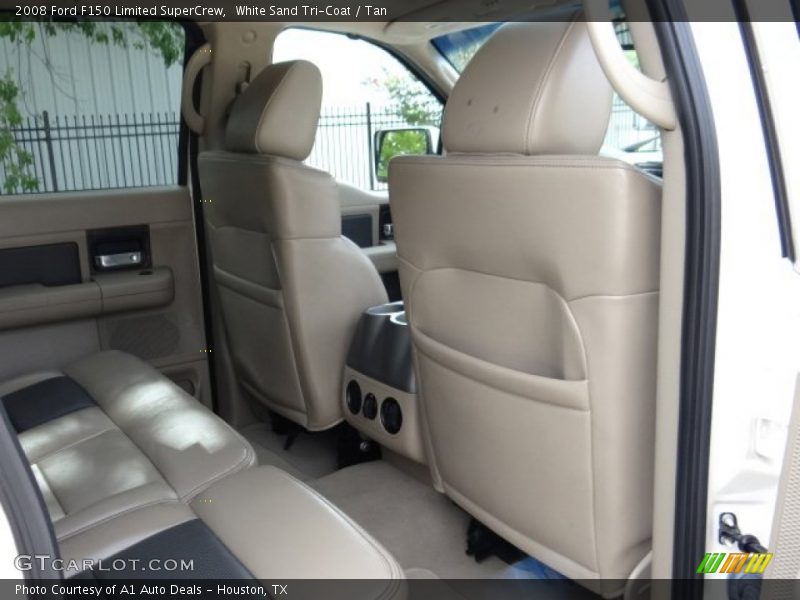 White Sand Tri-Coat / Tan 2008 Ford F150 Limited SuperCrew