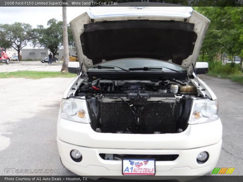 White Sand Tri-Coat / Tan 2008 Ford F150 Limited SuperCrew