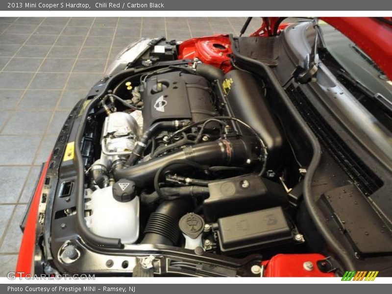 Chili Red / Carbon Black 2013 Mini Cooper S Hardtop