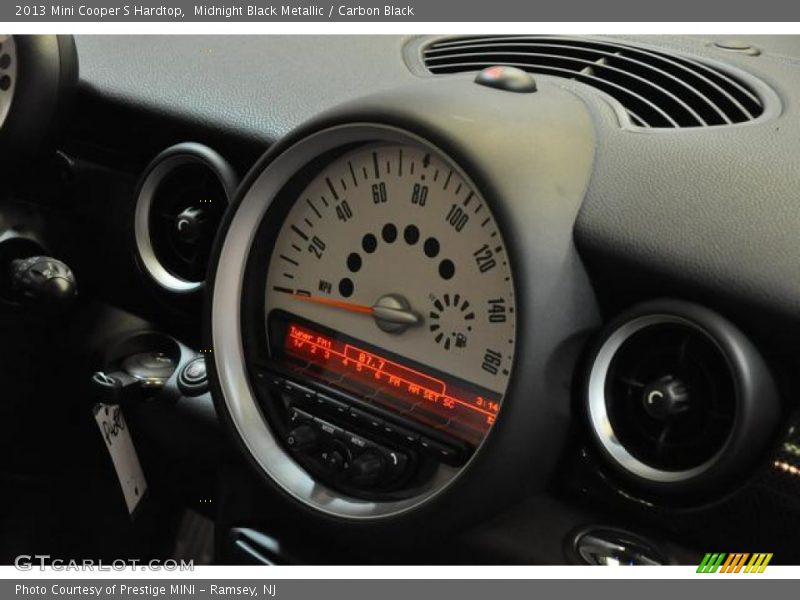 Midnight Black Metallic / Carbon Black 2013 Mini Cooper S Hardtop