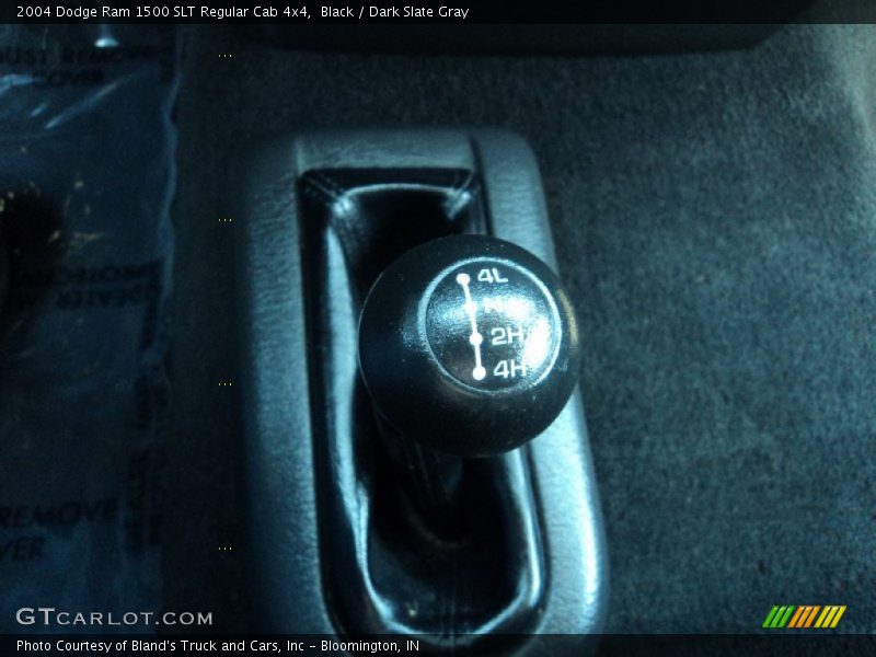 Black / Dark Slate Gray 2004 Dodge Ram 1500 SLT Regular Cab 4x4