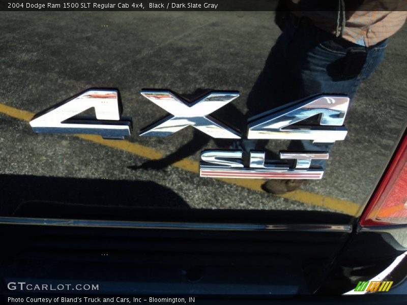 Black / Dark Slate Gray 2004 Dodge Ram 1500 SLT Regular Cab 4x4