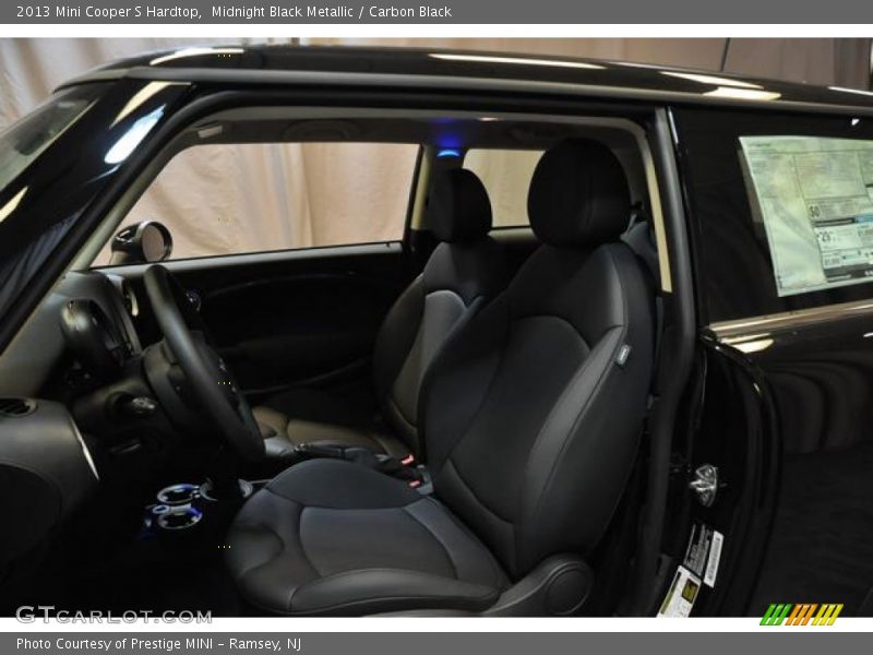 Midnight Black Metallic / Carbon Black 2013 Mini Cooper S Hardtop