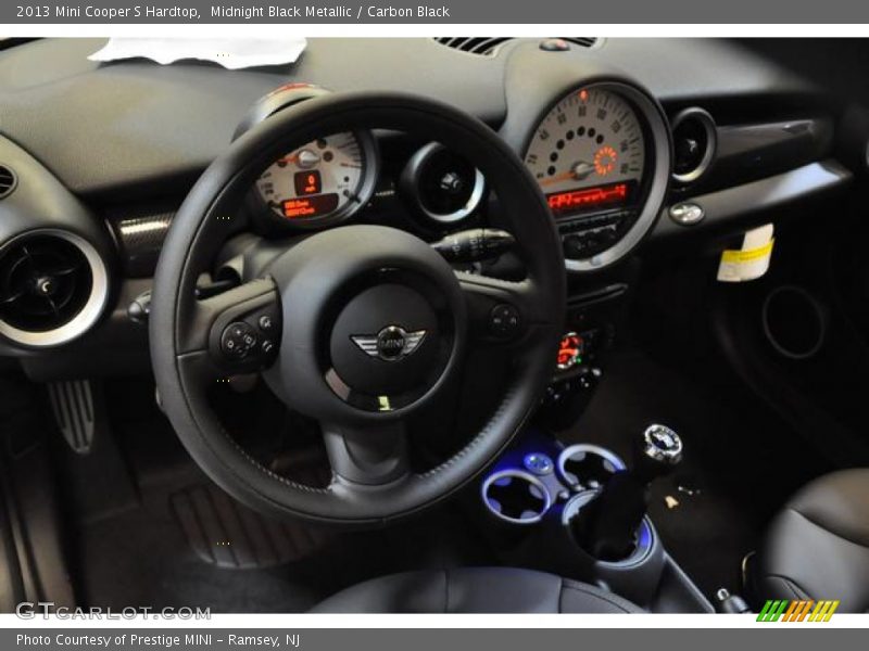 Midnight Black Metallic / Carbon Black 2013 Mini Cooper S Hardtop