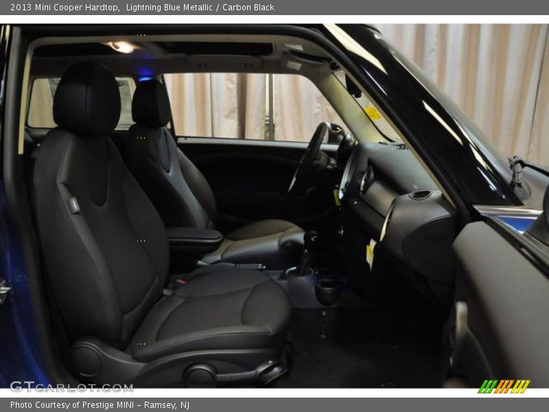 Lightning Blue Metallic / Carbon Black 2013 Mini Cooper Hardtop